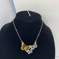 Three butterflies Necklace