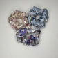 Triple Silk Scrunchies