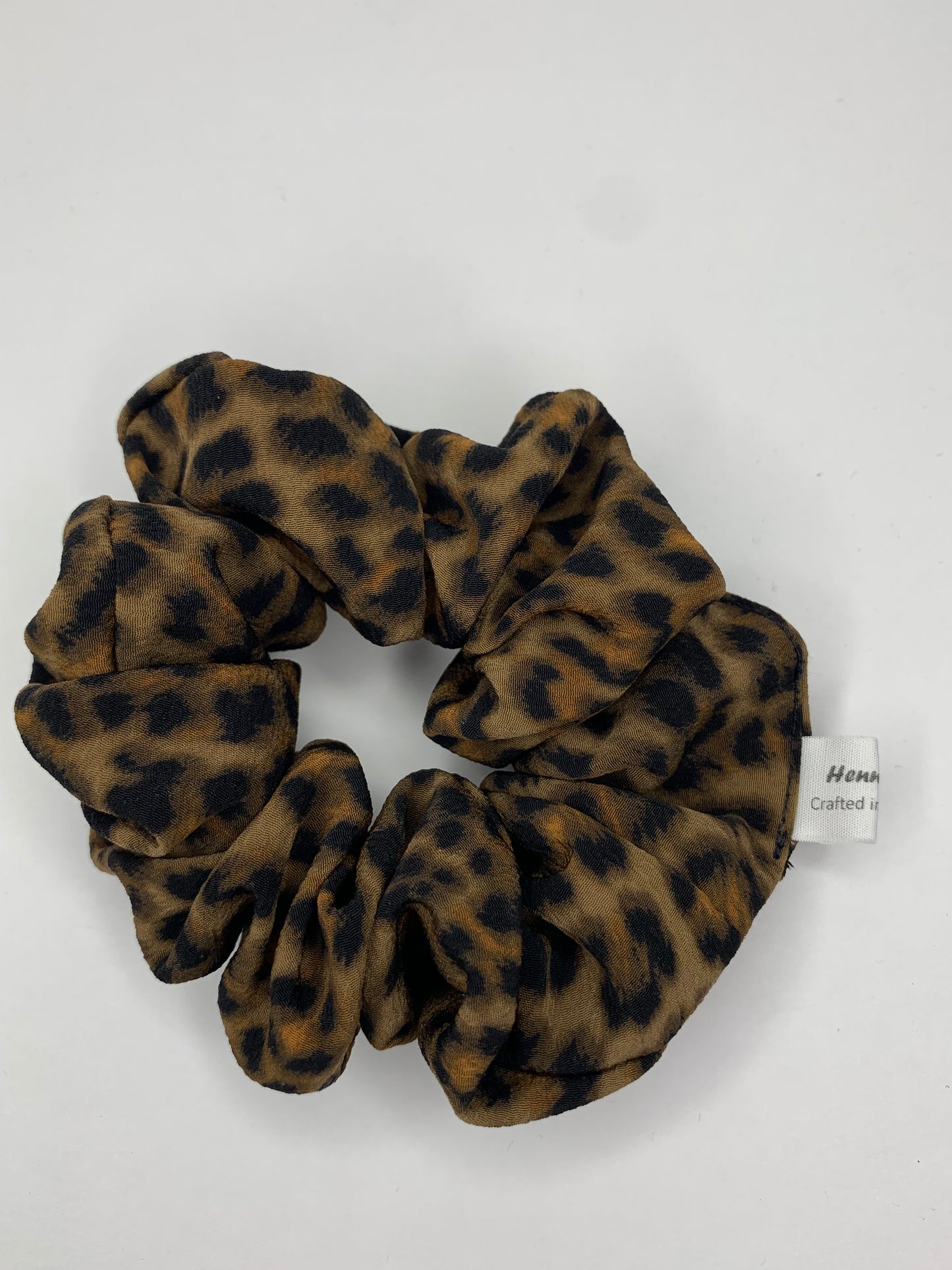 Leopard Print Scrunchies