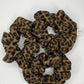 Leopard Print Scrunchies