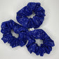 Blue Scrunchies with Star Print