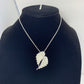 Silver Angel Wings Necklace