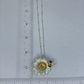 Bee on a Sunflower Necklace